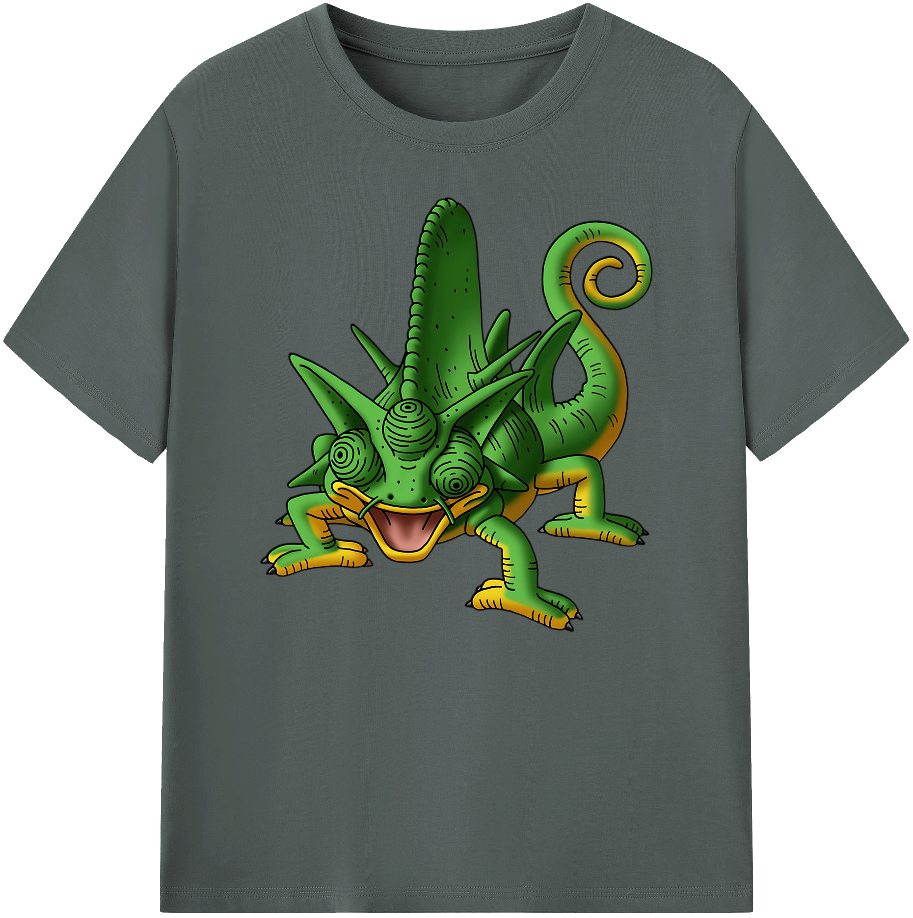 （画像用） ドラゴンクエスト Doragon Kuesuto Dragon Quest 綿100％ メンズ半袖Tシャツ｜肌触りやわらか＆通気性